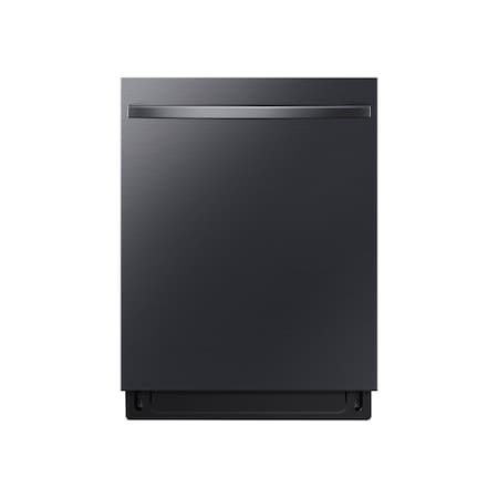 Samsung Smart 46 dBA StormWash 3rd Rack Dishwasher in Fingerprint Resistant Matte Black Steel DW80CG5451MTAA